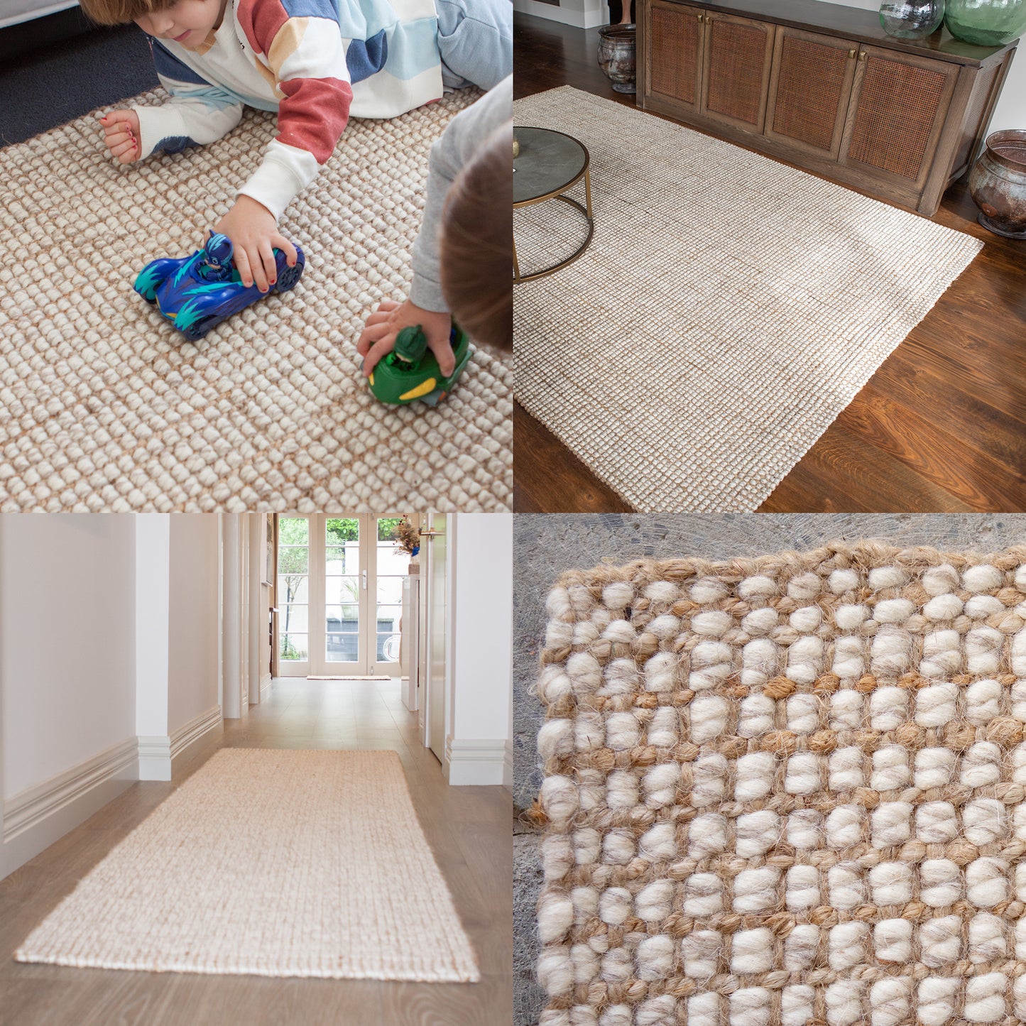 Wool and Jute Rugs
