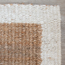Load image into Gallery viewer, Runner - Woven-Border Jute - Natural/Cream