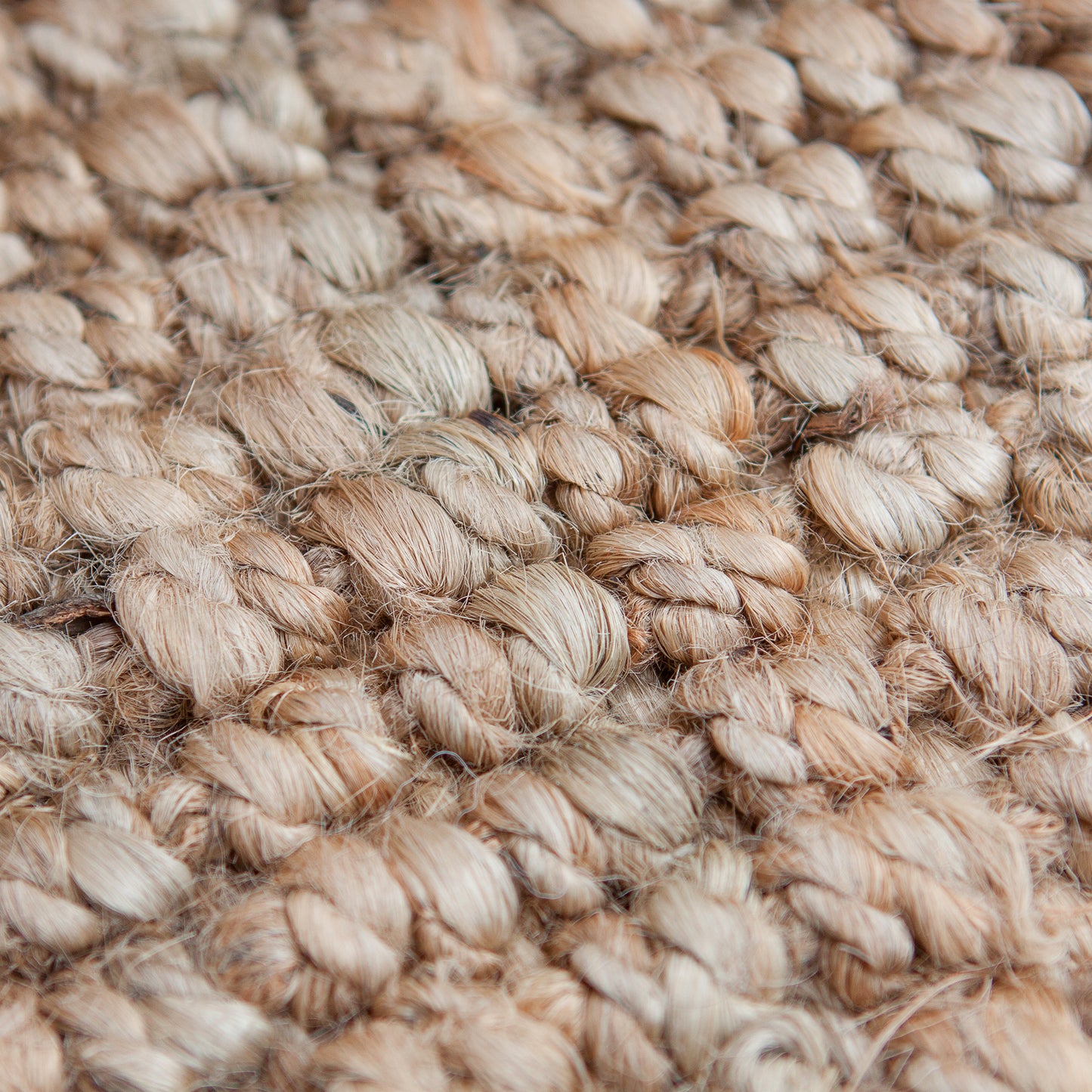 Bouclé Weave Jute Mats