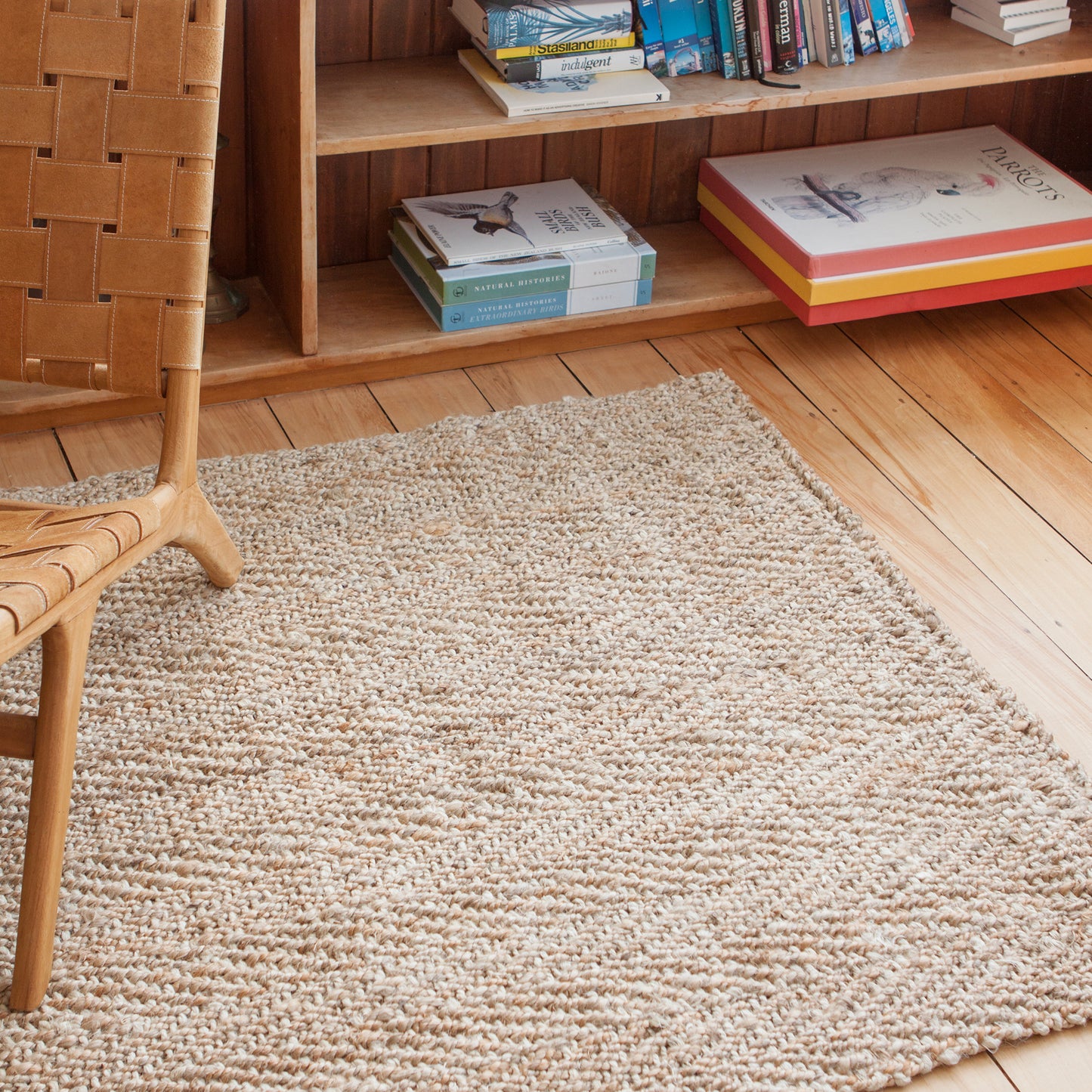 Chunky Herringbone Weave Jute Mats