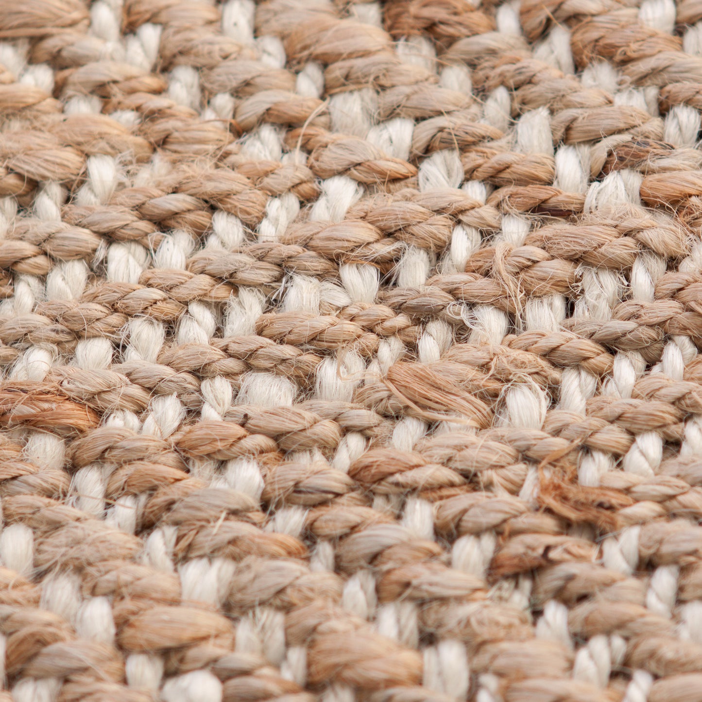 Chunky Herringbone Weave Jute Mats