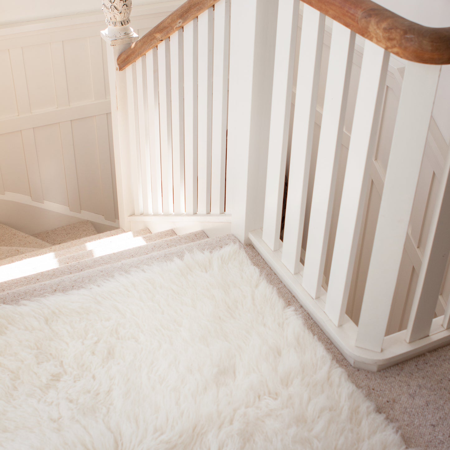 The Flokati rug is an anciently crafted woollen rug from Greece and has been for some time made from NZ wool. A lovely, natural, smart or casual look and always a popular choice. Made in Greece. Available in 7 sizes.