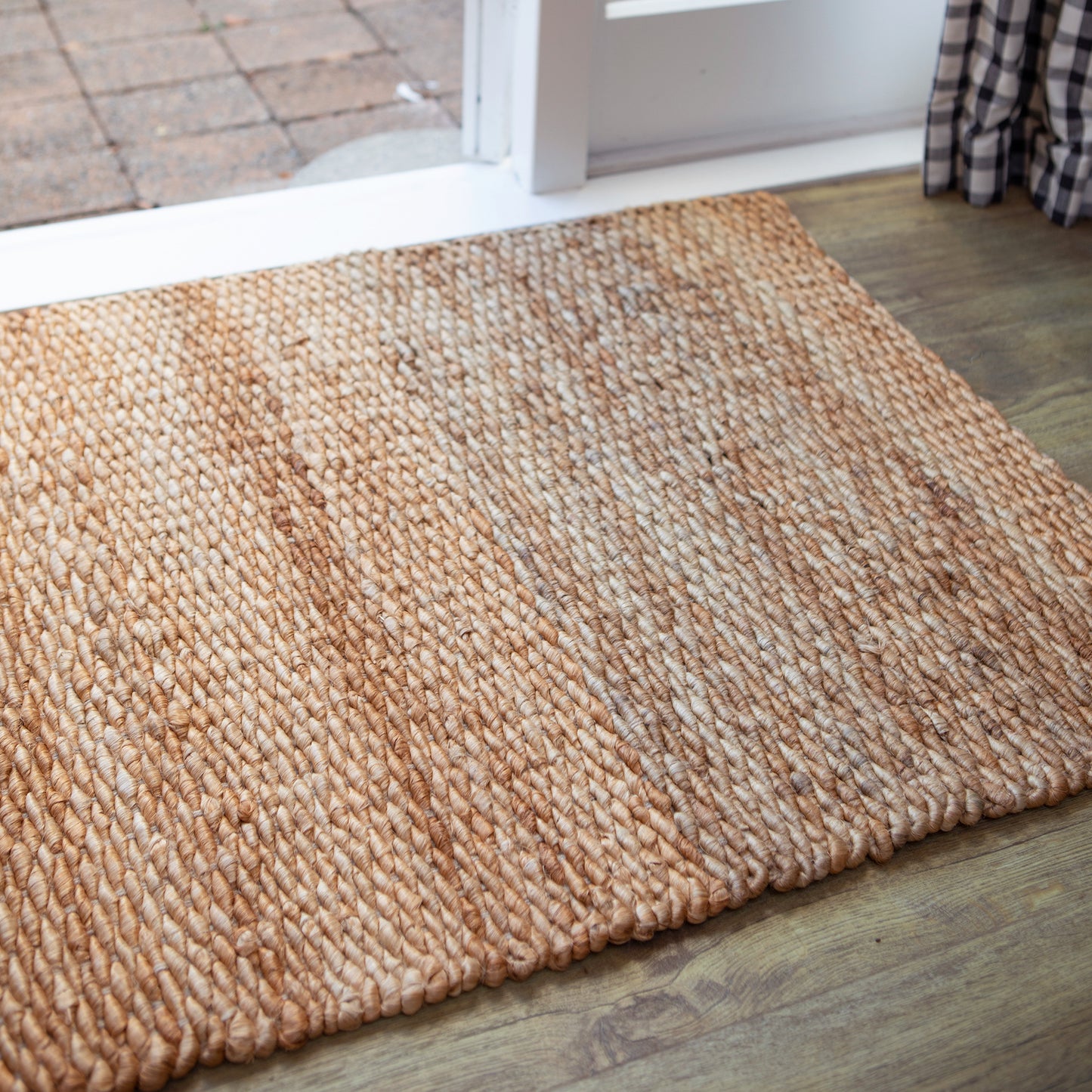 Ripple Weave Jute Mats