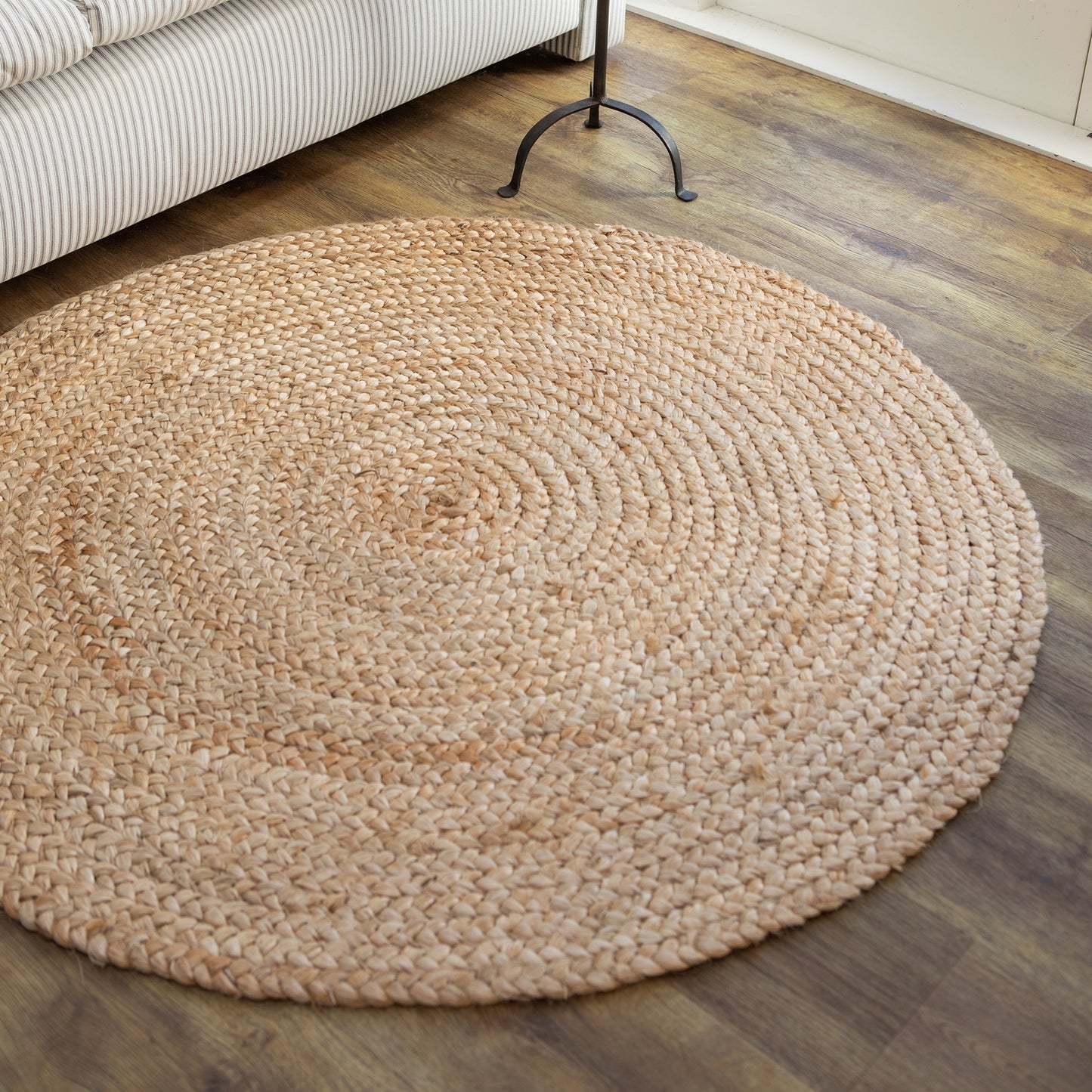 Round Shaker Weave Jute Mats