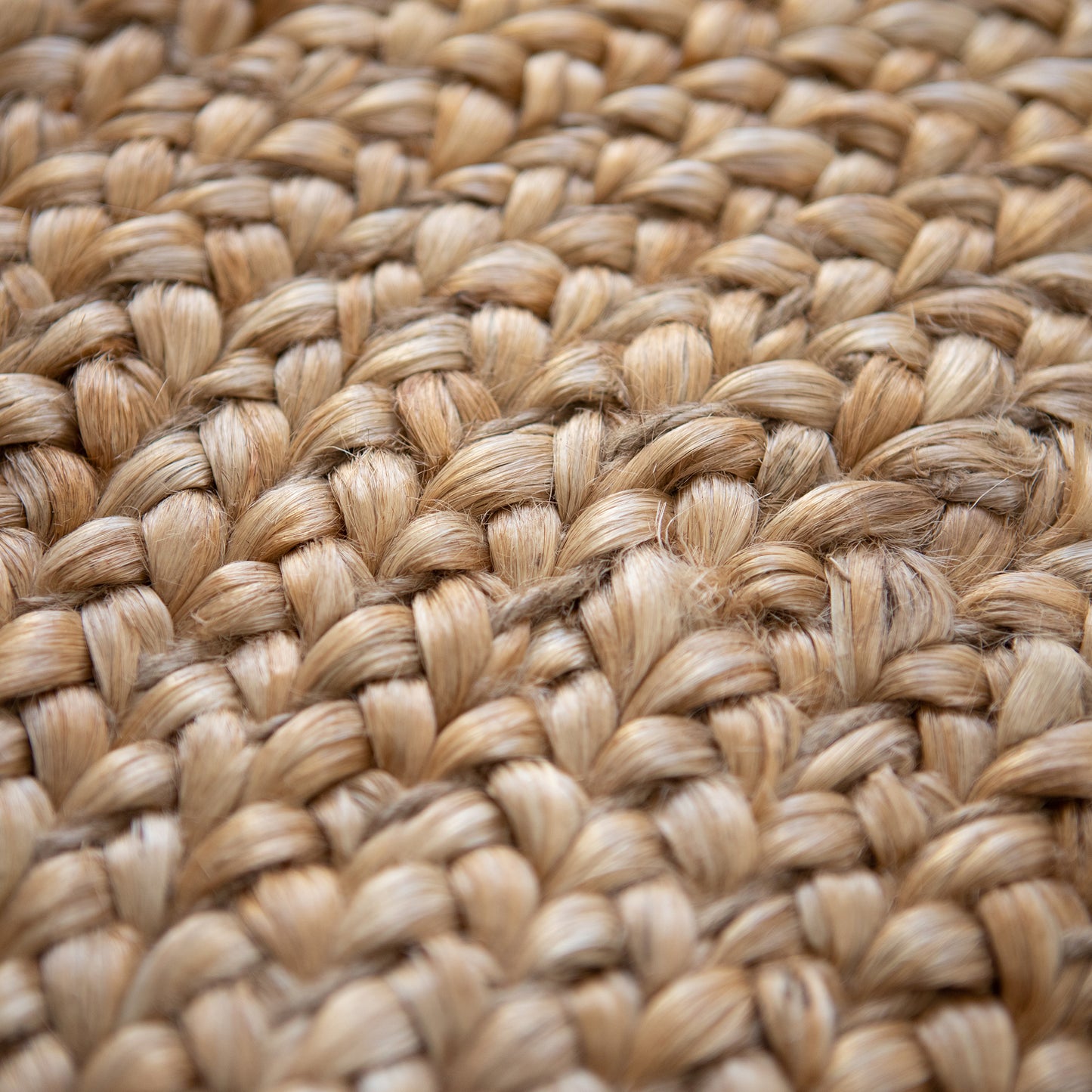 Round Shaker Weave Jute Mats